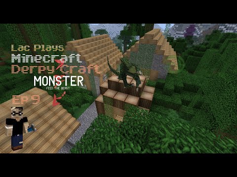 Lac Plays Derpy Craft (FTB Monster) EP 9 Chisel and Forestry Rubber Plantation