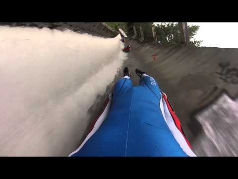 Olympic track Sarajevo 84 on the wheels