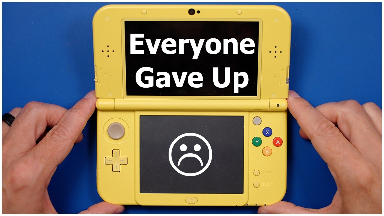 No One Can Fix This $300 3DS XL - But Can I?