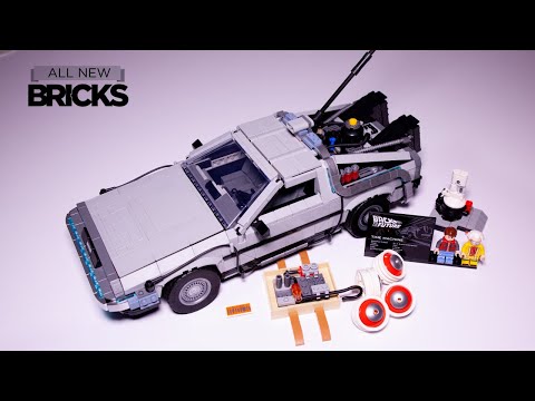 Vidéo LEGO Creator 10300 : La machine à remonter le temps de Retour vers le futur