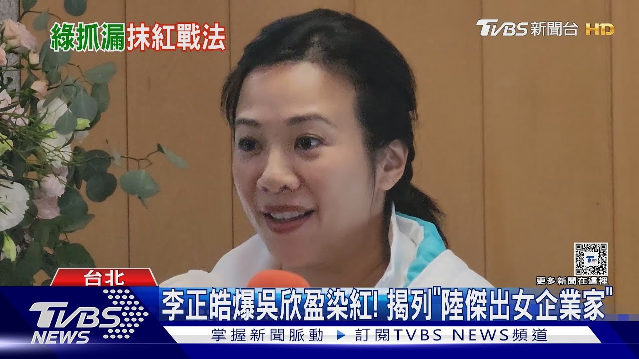 遭指「統戰大咖」 吳欣盈:當時兩岸有對話