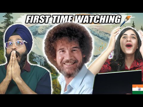Indian People React to Bob Ross The Joy of Painting