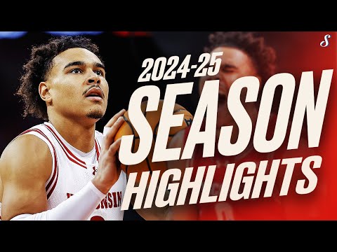 John Tonje Wisconsin Season Highlights | 19.6 PPG 38.8 3P% & 46.5 FG%