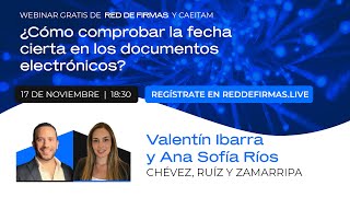 ¿Cómo comprobar la fecha cierta en los documentos electrónicos?