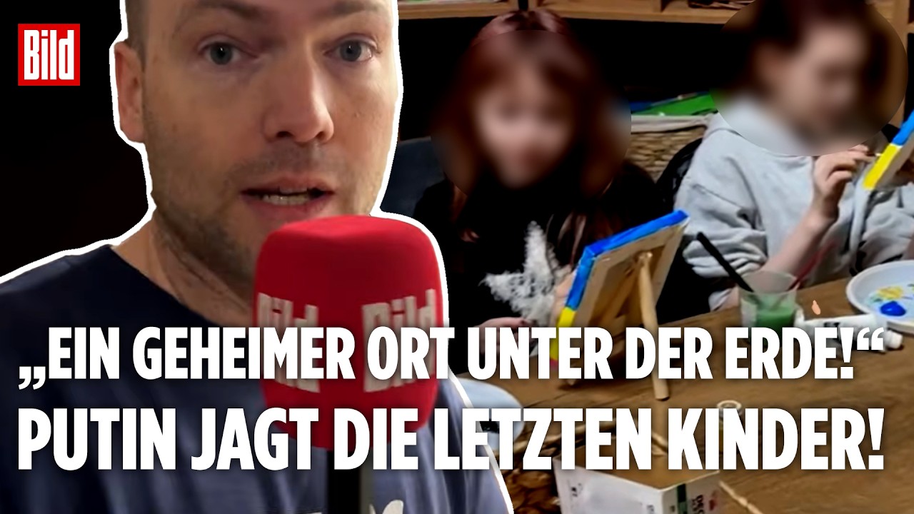 Die Untergrund-Kinder von Cherson | BILD-Lagezentrum VOR ORT