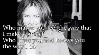 Dido - Who Makes You Feel lyrics