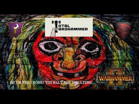 Crone Brings Her Anti-Zombie Spray - Dark Elves vs Vampires | Total War Warhammer 2 Quick Battle