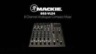 Video thumbnail for Mackie 802-VLZ4 8 Channel Analogue Compact Mixer | Gear4music by Gear4music Guitars