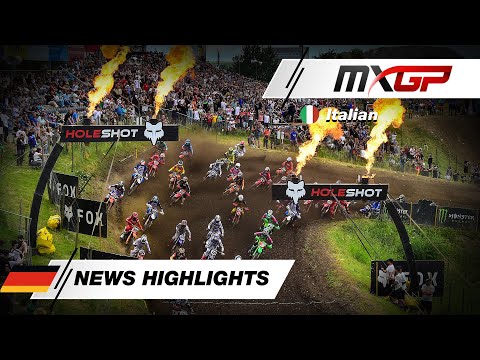 News Highlights in ITALIANO | Liqui Moly MXGP of Germany 2025