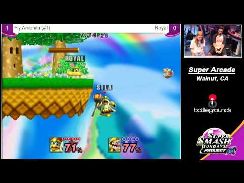Fly Amanita (#1) vs Royal - Super Smash Sundays ProjectM 2/2/14