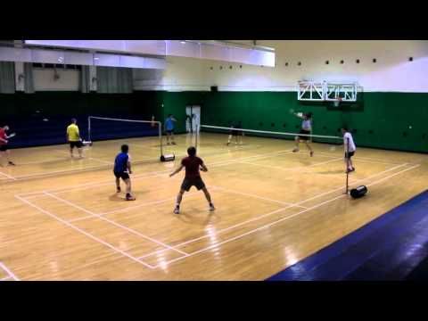 2013-11-24 Dod Badminton Game In YonGji Teacher's Team