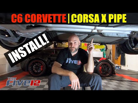 C6 Corvette Corsa XPipe Install - With Corsa Sport Axle Back