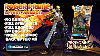 Download lagu New update script skin Roger prime [NO PASSWORD] latset version - Full efek voice terbaru! mp3