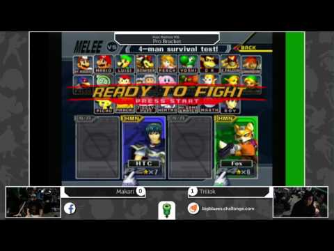 MM16 SSBM Pro Bracket WR1 - Makari (Marth) vs. Trilok (Fox)