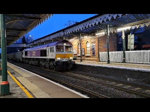 66734 departs Hale with great power!