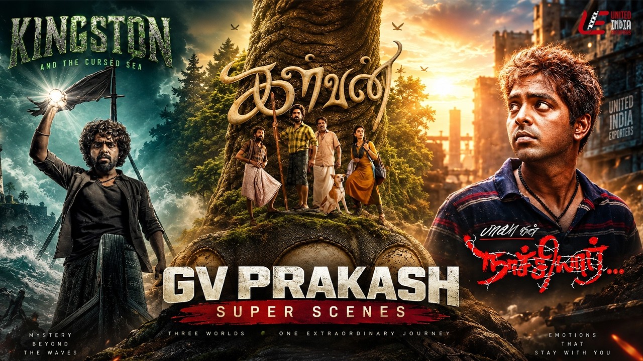 GV Prakash Best Scenes Collection 🔥 | Kingston | Kalvan | Naachiyaar