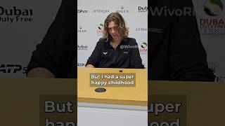 Andrey Rublev Opens Up About His Childhood & Modern Tennis