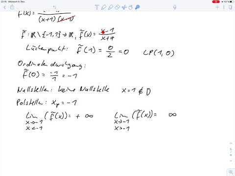 Exercise Sheet 9 – Curve Sketching (Poles, Asymptotes, Graphs) Problem 3b