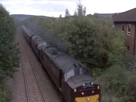 thrashing 37s (part 2) 37685 37668 edinburgh-ardgay royal scotsman, 25.09.14.