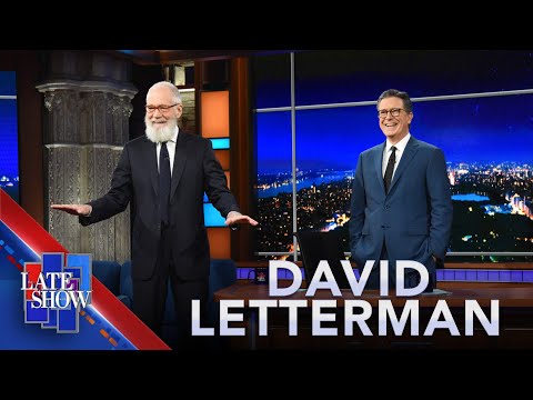 David Letterman to Stephen Colbert: “You Make It Look Very Easy”