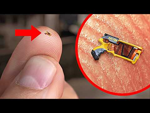 Shrinking the World's Largest Nerf Gun - A Journey of Miniaturization