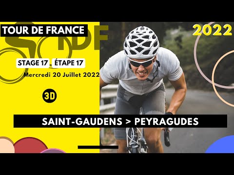 Tour de France 2022 - Parcours / Route Etape 17 - Saint-Gaudens - Peyragudes - 20 Juillet 2022