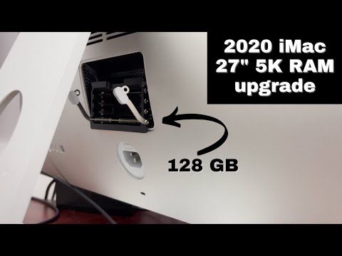 2020 5K 27-inch iMac Memory Upgrade - 128GB!