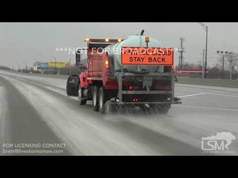 02-15-19 Wichita,KS - Sleet and Icy Roads