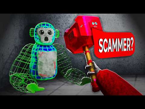I Banned SCAMMERS In Scary Baboon!