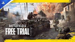 BATTLEFIELD 6 - Bande-annonce de la semaine d'essai gratuit - 4K | PS5
