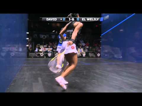 Squash : 2014 Delaware Investments US Open Roundup: WSA SF David v El Welily