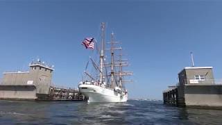 U.S. Coast Guard Eagle Arrival