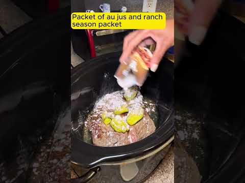 Golden-Seared Mississippi Slow Cooker Roast With Pepperoncini Butter Drip