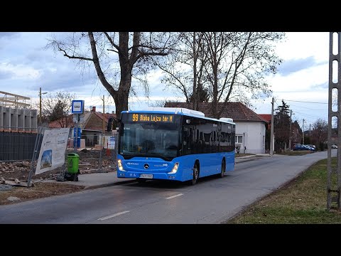 NextGen Mercedes Conectok a 99-es buszon