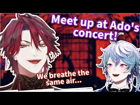 Jurard met up Octavio at ADO'S CONCERT! and then he doxxed(? himself【Holostars EN | Jurard T Rexford