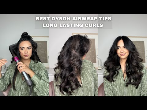 Dyson Airwrap tips for LONG LASTING BOUNCY Curls