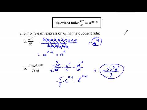 HCC 022 - 1 Exponent Rules