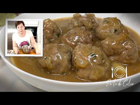 Two types of BLONDE MEATBALLS...delicious!!