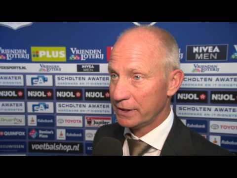 Reactie Ron de Groot na afloop van N.E.C. - RKC Waalwijk