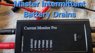 Ditex Current Monitor Pro: On car demo compared to amp clamp.