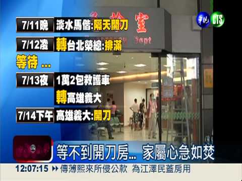 4天跑3家醫院! 油漆工搶救斷腿