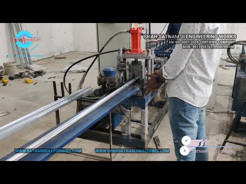 Pop Channel Roll Forming Machines (Main,Cross, Angle)