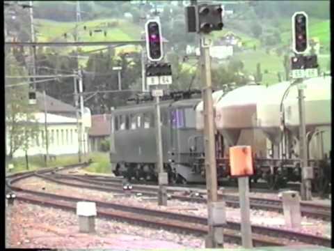 SBB Sargans 1987, ein Oldie