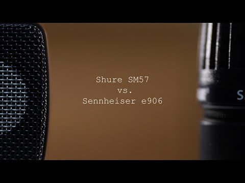Shure SM57 vs. Sennheiser e906