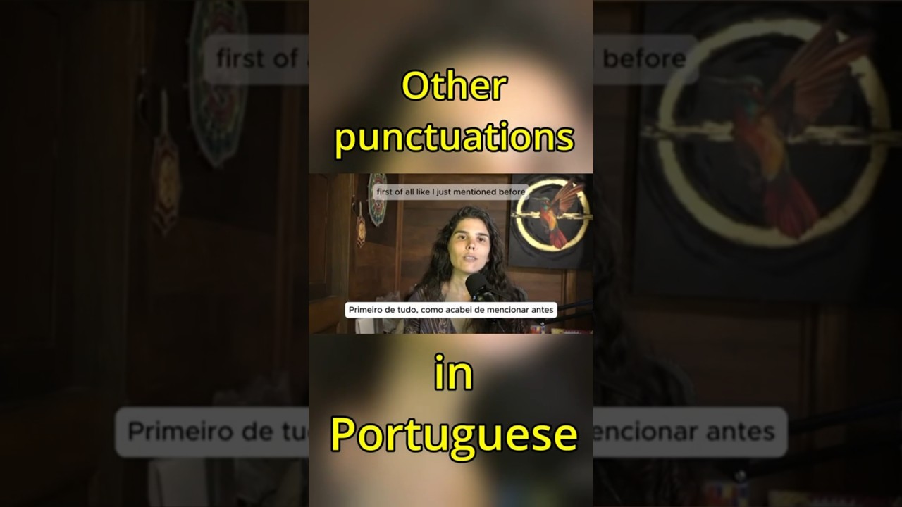 How is punctuation in European portuguese? 🇵🇹
