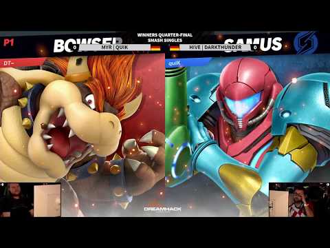 DHDE20 - myR | quiK (Samus) Vs.  HIVE | DarkThunder (Bowser) - Winners Quarter-Final - Ultimate