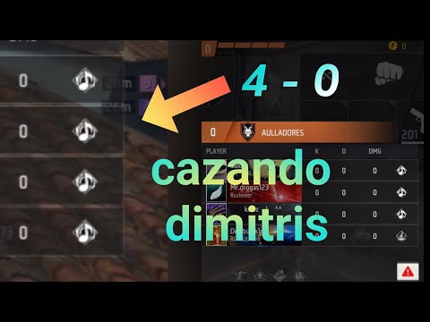 cazando dimitreros en de-clasificatoria 4 - 0 (final inesperado)👻👻👻