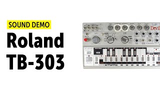 Video thumbnail for Roland TB-303 Devil Fish Sound Demo (no talking) by Bonedo Synthesizers