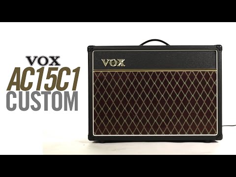 vox ac15 custom with celestion greenback speaker