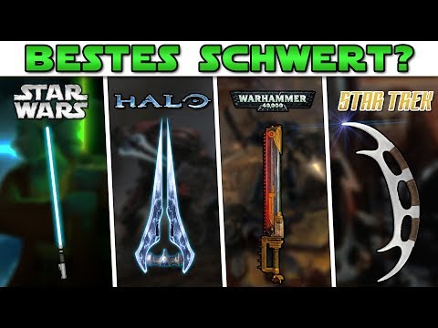 Welches SCI-FI UNIVERSUM hat das BESTE SCHWERT? STAR WARS, HALO, WARHAMMER 40k und STAR TREK